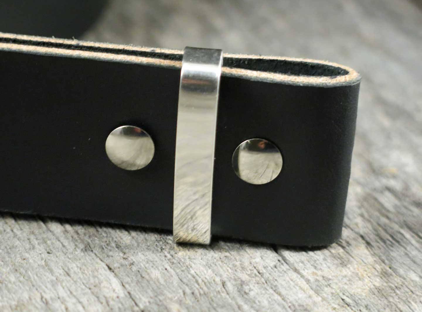 Sterling Silver Belt Keeper
