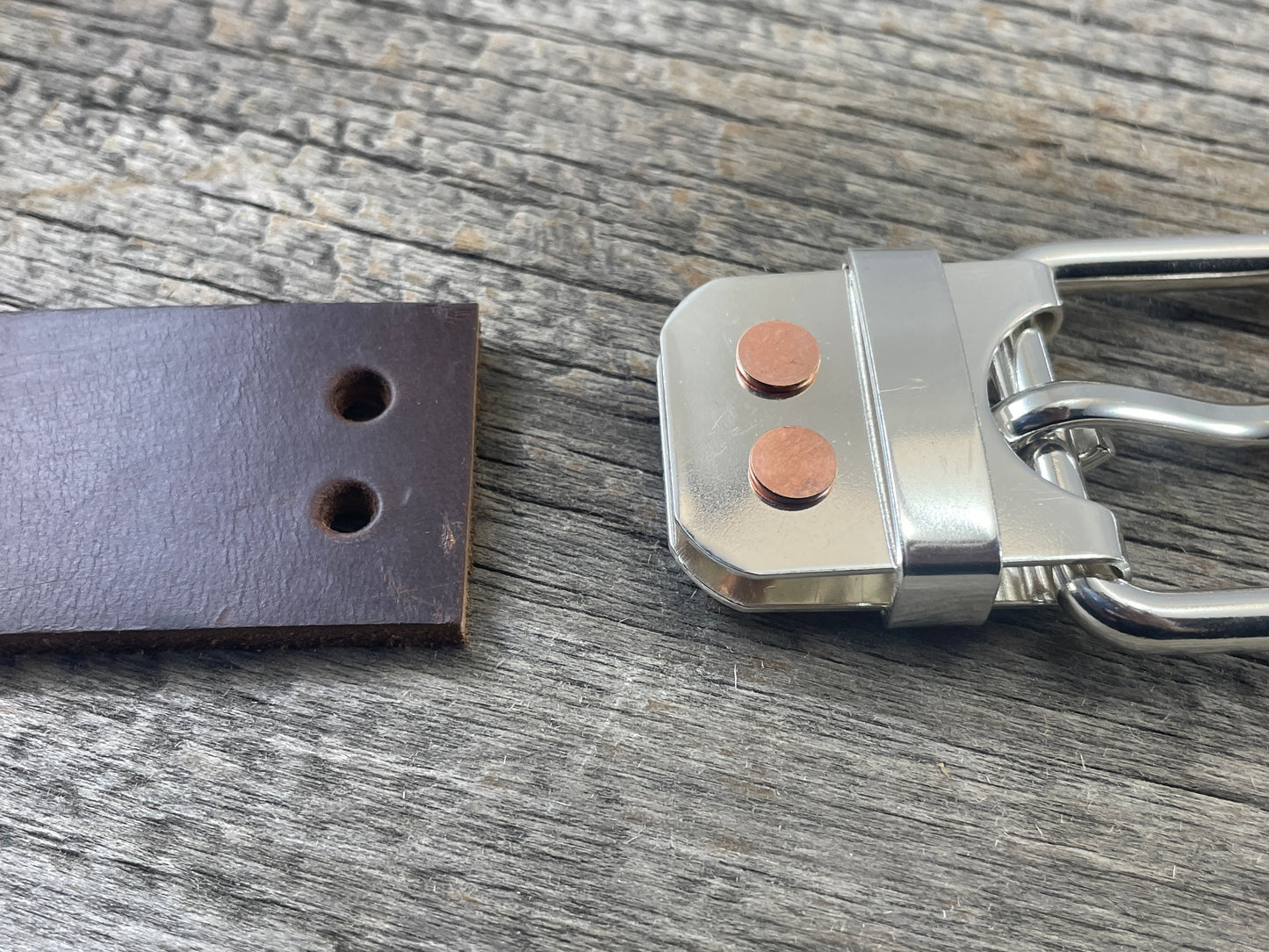 FLEX(SB-01)72 - Sterling Silver Belt-Plate Buckle on WeatherFlex Belt Strap 72"