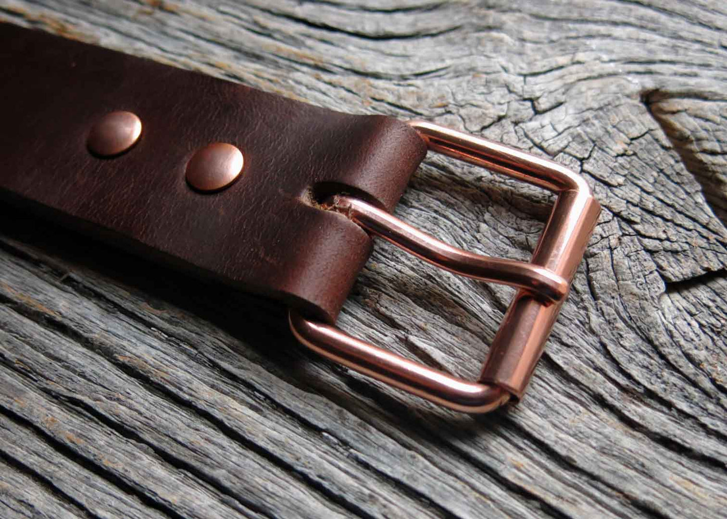 1 1/2” Copper Belt Buckle