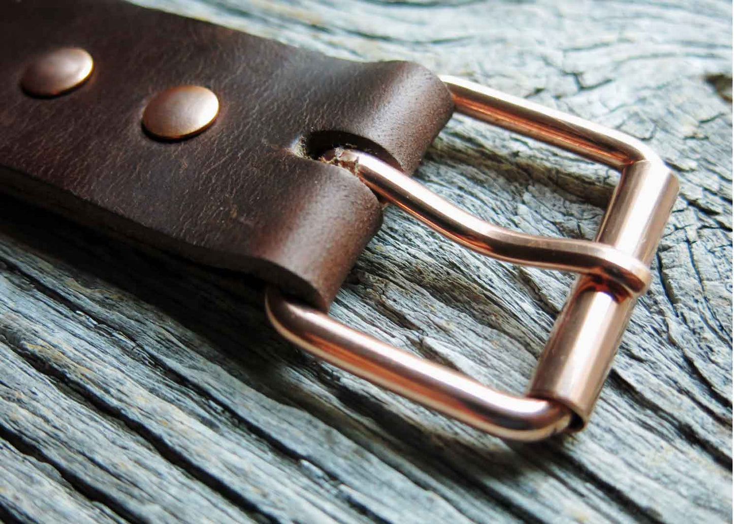 1 1/2” Copper Belt Buckle