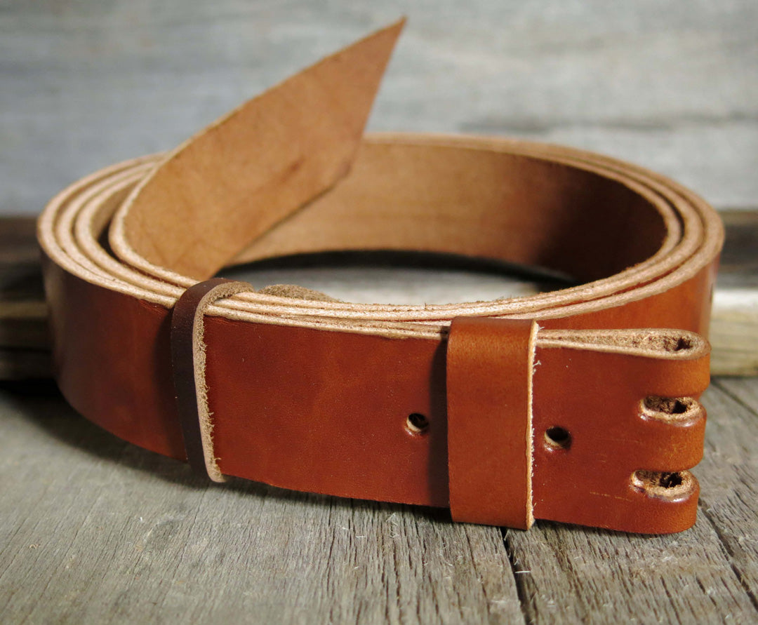Buck Brown Harness Leather - Wickett and Craig - VegTan - Strap - 65+ - Inches Long -