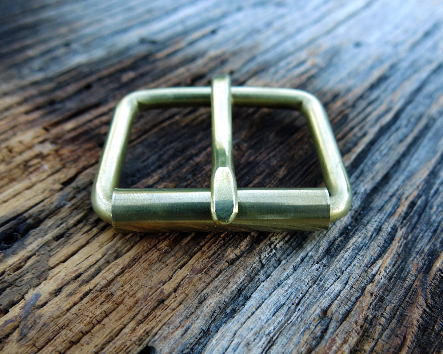 Brass Belt Buckle-Solid Brass-Metric