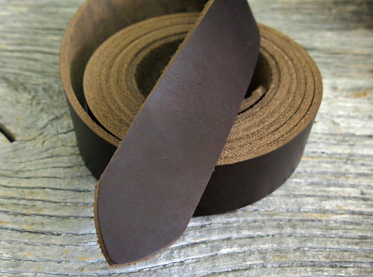 Horween Chromexcel Leather Strap-Dark Brown