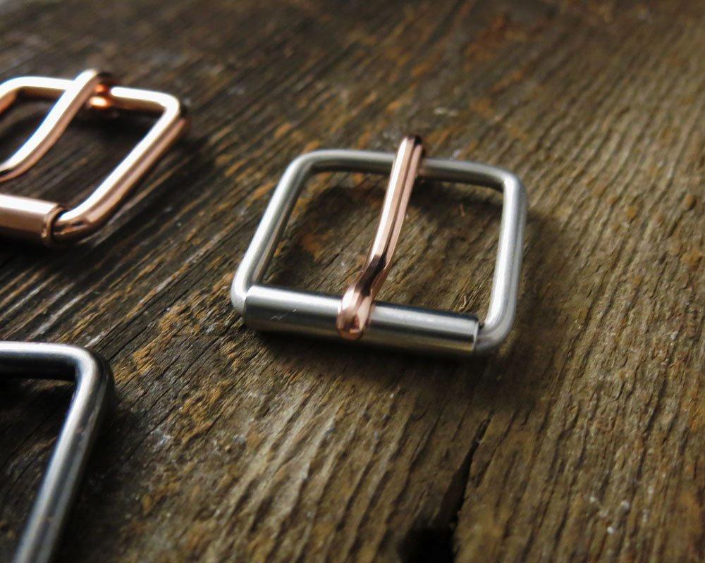 Stainless Steel Belt Buckle-Copper Prong