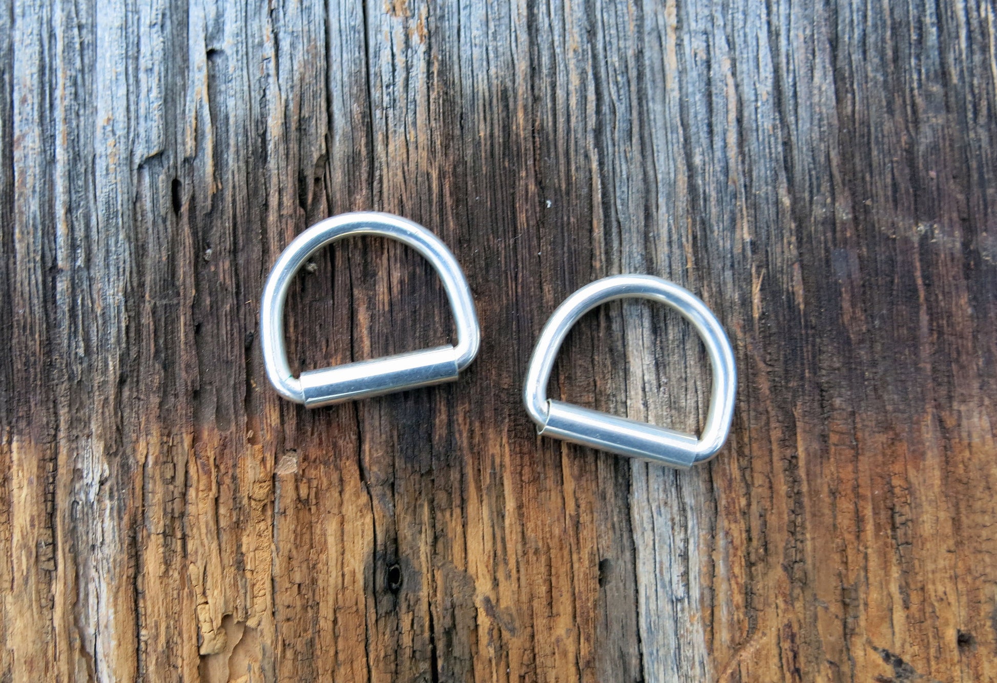 Sterling Silver D-Rings - All Widths Available