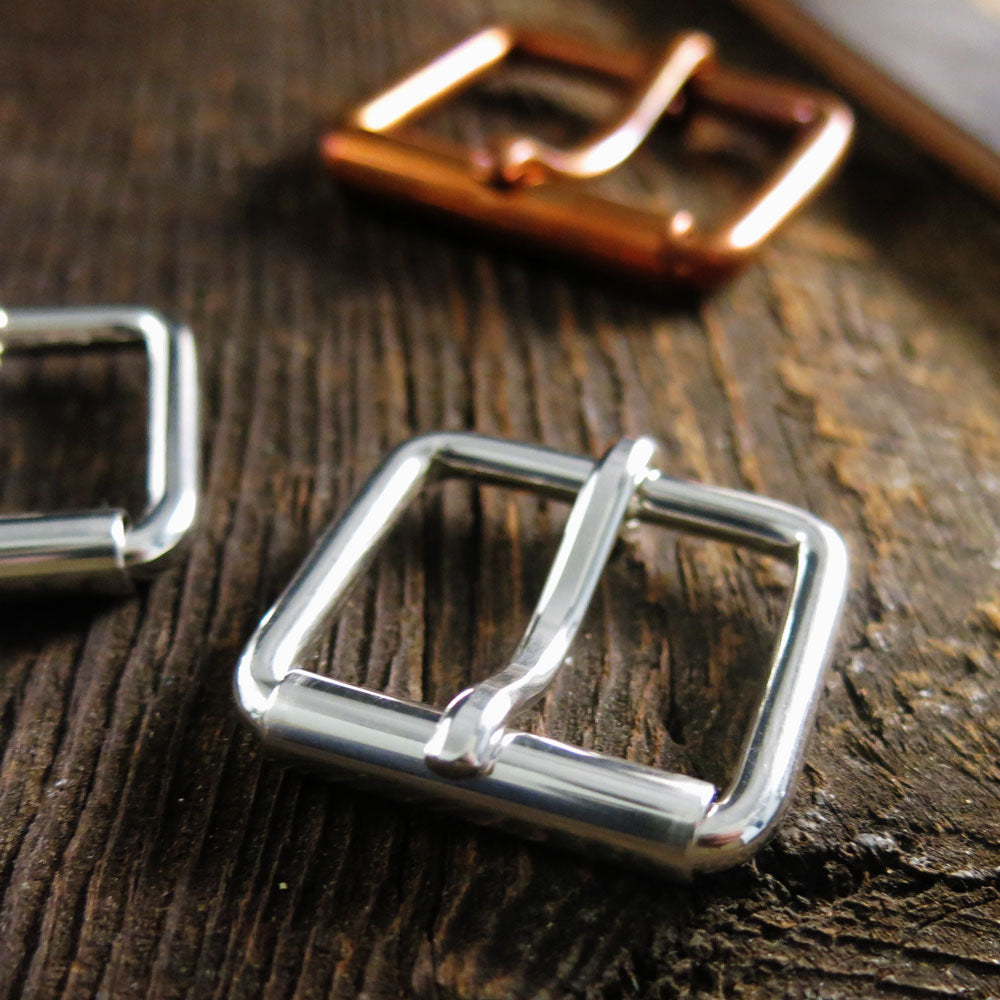 Sterling Silver Belt Buckle - Metric - All Widths Available